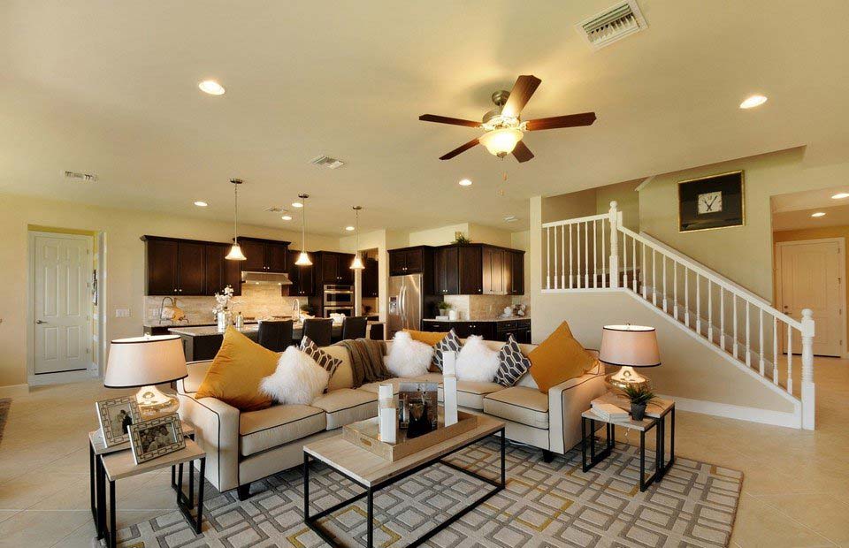 Weatherford Model Home in Camden Lakes, Naples, by Pulte